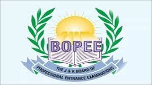 Jammu and Kashmir Board of Professional Entrance Examinations (JK BOPEE) Student portal Login