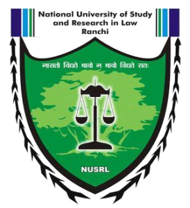 National University of Study and Research in Law Ranchi (NUSRL Ranchi) Student portal Login